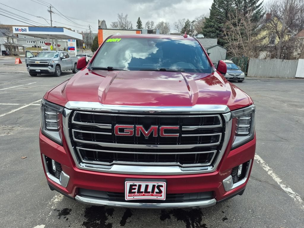 2021 GMC Yukon — rear three-quarter view